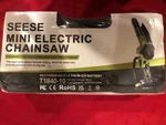 Seese, 6 Inch Brushless Mini Electric Chainsaw, 18.5V, T1840-10, Sealed New. Price: $69.99.