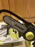 Sun Joe 24V Cordless Mini Chainsaw Handheld Pruning New. Price: $67.75.