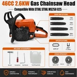 For Stihl MS250 230 210 Top Handle Chainsaw Power Head 45CC Fit 16/20" Bar New. Price: $255.69.