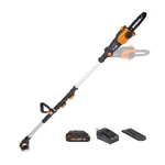 Worx 20V 8 Inch Pole Lightweight Adjustable Electric Chainsaw Tool New. Price: $150.90.