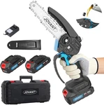 6 Inch Mini Chainsaw Cordless, 880W Powerful Electric Handheld Pruning With New. Price: $91.99.