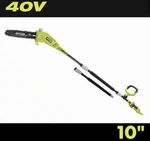 Ryobi RY40506BTL 10 Inch 40V Cordless Battery Pole Saw (tool-only) Open. Price: $134.10.