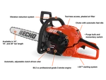 Echo 50.2 Cc Chain Saw W/18" Bar & Model# CS-4920-18 New. Price: $419.00.