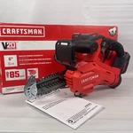 Craftsman CMCCS320 20V Max Cordless 6" Chainsaw Tool Only Open. Price: $85.00.