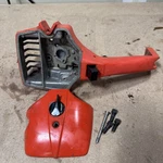 Craftsman 2.1A Chainsaw Top Cover Air Filter Choke Lever & Handle Trigger Used. Price: $9.99.