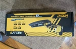 Imoum 6 Inch Mini Chainsaw Open. Price: $35.00.