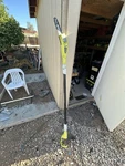 Ryobi RY43161 8 Inch Chain Amp Electric Corded Pole Saw 9FT Tall Used. Price: $66.51.