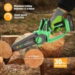 Workprox 20V 2A Cordless Mini Chainsaw 6" Handheld Electric 15.5FT/S Pruning New. Price: $56.99.