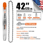 42'' Chainsaw Guide Bar 0.404" 0.063" 125DL For Stihl MS070 G070 MS880 050 New. Price: $159.99.