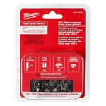 Milwaukee Tool 49-16-2759 10 In. Replacement Chain For M18 Fuel Telescoping New. Price: $27.97.