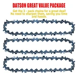 3PACK,14 Inch Chainsaw .325" Lp Pitch .043" Gauge Drive LINKS,80TXL059G New. Price: $35.99.