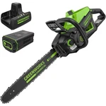 Greenworks 82V 18" 2.7KW Cordless Chainsaw W/4AH Battery&dual Port Rapid Charger New. Price: $499.99.