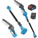 Cordless Pole 6 Inch 15 Ft Reach Electric Chainsaw 20V Jovant 2-IN-1 Battery New. Price: $179.99.