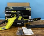 Ryobi 40V Brushless 16" Chainsaw Tool Only Open. Price: $137.00.