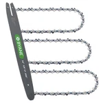 Byane Inch Chainsaw And 14'' .050'' 3/8LP 50DL CHAINS+1 Bar, Gray New. Price: $55.45.