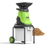 Steelite Heavy-duty Electric Wood Chipper Shredder 15-AMP W/ 50L Collection Bin New. Price: $159.98.