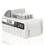 6.0AH Battery For Snow Joe Sun Ion+ 6000MAH Replacement 24VBAT-LTW New. Price: $34.69.