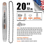 20'' Chainsaw Guide Bar 3/8" 0.050" 72DL For Stihl MS311 MS391 MS361 MS362 New. Price: $44.99.