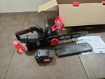 Hyper Tough 12 20V Brushless Cordless Chainsaw With Max Used. Price: $59.99.