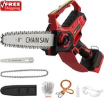 Mini Chainsaw For Miwaukee M18 Battery 8-INCH And 6-INCH 2-IN-1 Cordless Elec... New. Price: $102.99.