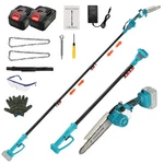 2-IN-1 Cordless Pole Brushless Mini Chainsaw W/2 Batteries For Tree Trimming New. Price: $109.89.