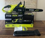 Ryobi RY40HPCW02K 40V 16IN Chainsaw Tool Only Tested Used. Price: $134.99.