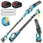 Seesii 2 1 Cordless 8 Pole & Mini Chainsaw Inch, Green New. Price: $242.64.