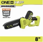Ryobi Pruning Chainsaw Used 18V Brushless Inch (tool Only). Price: $94.90.