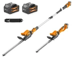Alloyman 20V 2-IN-1 Cordless Pole Hedge Trimmer Model 2IN1-SJG-LLJ-0909 New. Price: $209.99.