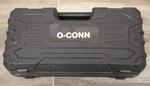 O-conn Portable Mini Chainsaw Black Cordless 6 Inch Safety Lock With Accessories Open. Price: $45.99.
