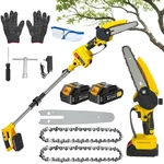 2 IN1 Cordless Pole Brushless Mini Chainsaw For Tree Trimming W/ Batteries New. Price: $52.98.