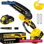 Cordless Mini Chainsaw Kit With 2000MAH Battery & Quick Charger - 202 New. Price: $41.91.