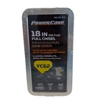 Powercare YC62 18" Full Chisel Pro Chain Saw 3/8 Pitch .050 Gauge Titanium New. Price: $19.99.