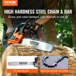 Gas Chainsaw, 58CC 20" 3.22HP, Farm Garden Ranch Forest Cutting Use New. Price: $127.14.