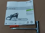 Stihl MS250 Chainsaw Tools, Wrench, Owners Manual Open. Price: $19.99.