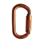 Rigging Supply USR-127 Oval Carabiner Triple Lock 22KN Aluminum Orange New. Price: $22.14.