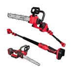 2-IN-1 Cordless 10-INCH Pole And Chainsaw Compatible With Milwaukee M18 1... New. Price: $160.64.