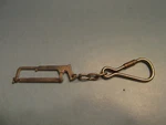 Unique Collectible Key Chain 1.5"IN Metal Mini Hack Saw Used. Price: $9.90.