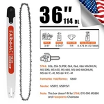 36'' Chainsaw Bar 3/8" 0.063" 114DL For Farmmac F660VW 363RNDD025 New. Price: $119.99.