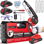 Mini Cordless, 6 Inch Handheld Battery Powered With 2 Recharg New. Price: $63.06.