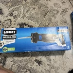 Hart HPRS25 20V Brushless Cordless Reciprocating Saw - Black/white New. Price: $48.00.