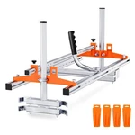 Farmmac Portable Chainsaw Mill 16"-36" Guide Bar Aluminum Steel Planking Lumber New. Price: $89.99.
