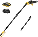 Cordless 8-INCH Pole Saw, 15-FT Reach, Auto Oiling, Battery & Charger Included New. Price: $166.99.