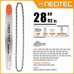28'' Chainsaw Guide Bar 3/8" 0.063" 92DL For Stihl MS440 MS460 MS660 MS661 New. Price: $68.99.