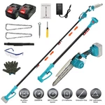 2-IN-1 Cordless Pole Tree Trimming Mini Chainsaw Electric Brushless Cutter New. Price: $94.68.