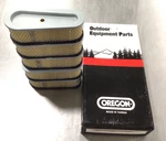 New Genuine Oregon Air Filter 5-PACK, 30-820 / 30-048. Briggs 493910 691667. Price: $46.99.