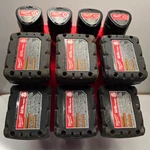 Milwaukee M12 Red 10 Bay Battery Holder 3D Printed Abs New. Price: $28.00.