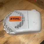 Stihl Nos 1110-080-2800 Fan Cover For 041AV Open. Price: $90.00.