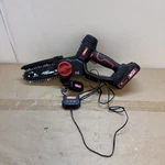 Hyper Tough HT13-401-003-03 20V 6" Pruner Saw W/battery And Charger Used. Price: $69.99.