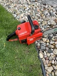 Vintage Homelite 360 Automatic Chainsaw - Original Case, Extra Used. Price: $320.00.